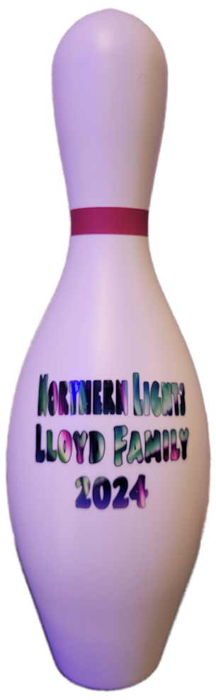 Custom Large Plastic Bowling Pins