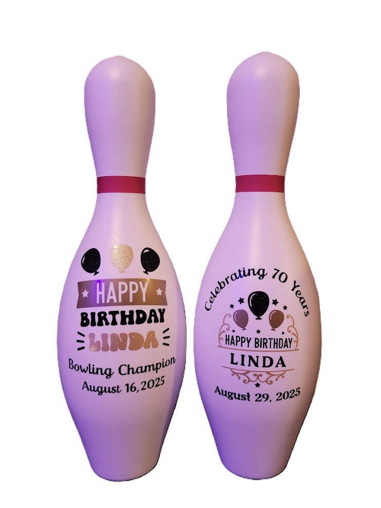 Custom Large Plastic Bowling Pins