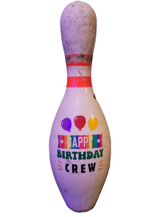 Custom Upcycled Bowling Pins