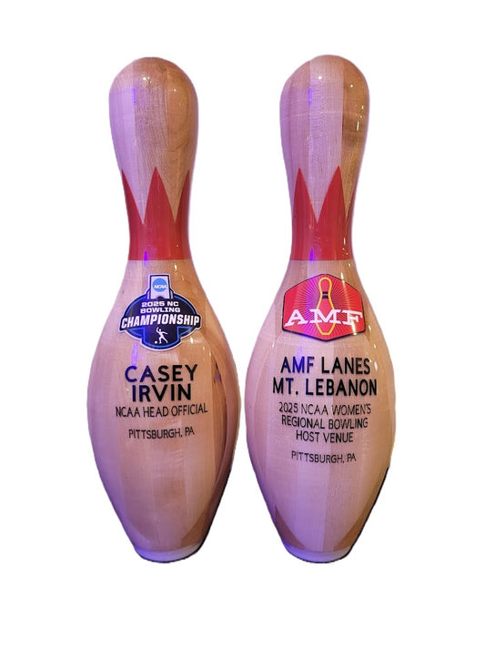 Custom Wood Grain Bowling Pins
