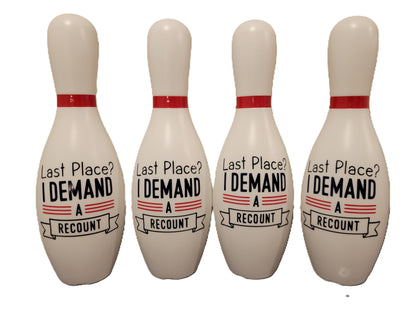 Custom Small Plastic Bowling Pins