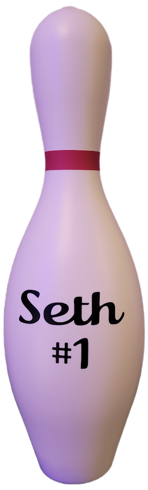 Custom Large Plastic Bowling Pins