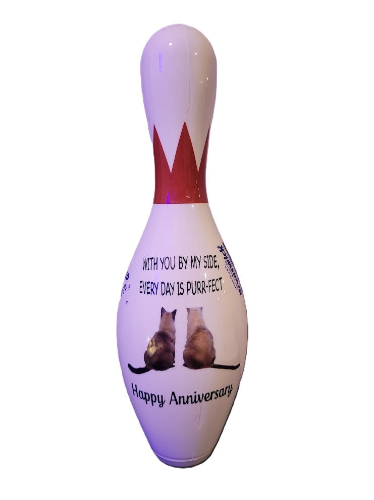 Custom Full-Size Regulation Bowling Pin