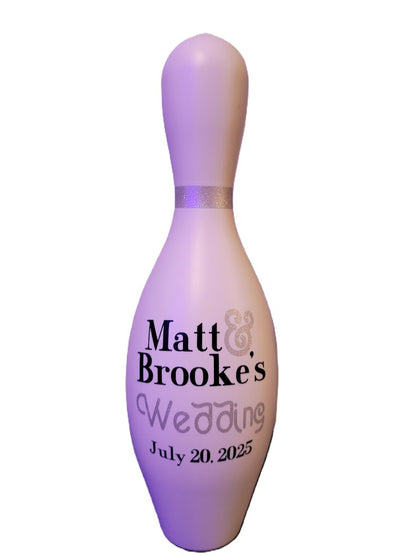 Custom Large Plastic Bowling Pins