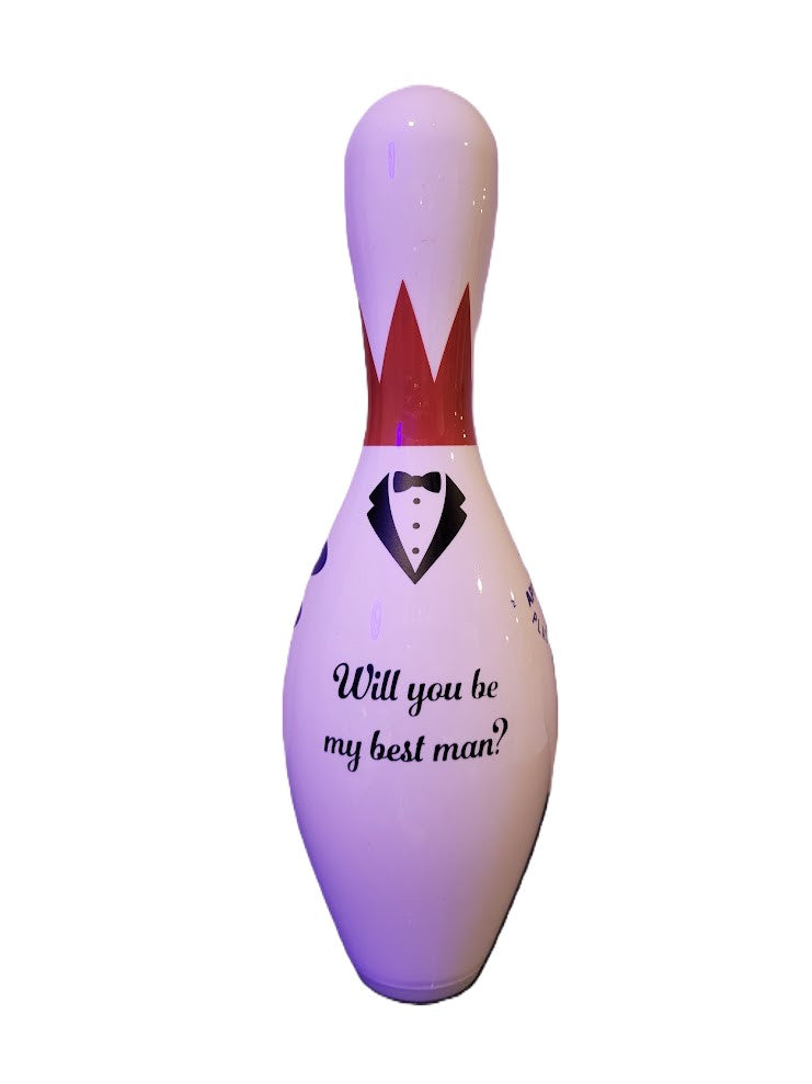 Custom Full-Size Regulation Bowling Pin
