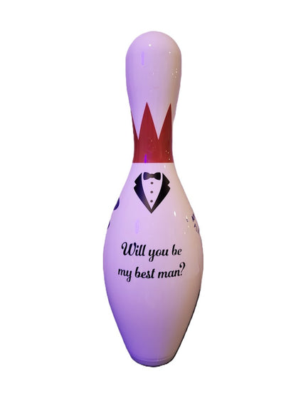 Custom Full-Size Regulation Bowling Pin