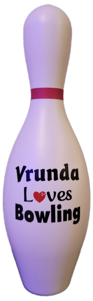 Custom Large Plastic Bowling Pins