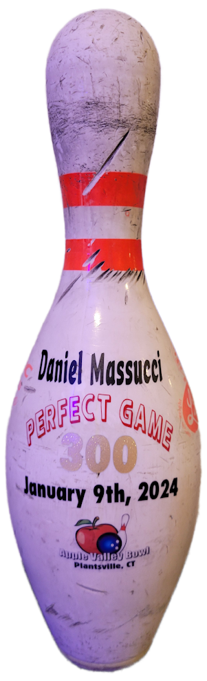 Custom Upcycled Bowling Pins