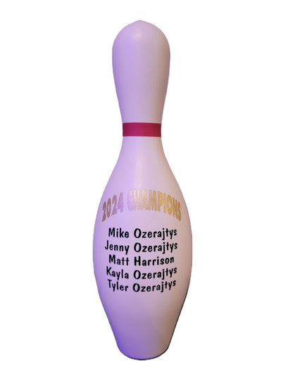 Custom Large Plastic Bowling Pins