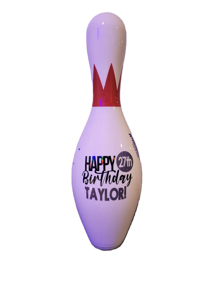 Custom Full-Size Regulation Bowling Pin