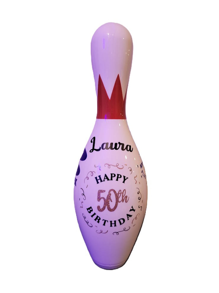 Custom Full-Size Regulation Bowling Pin