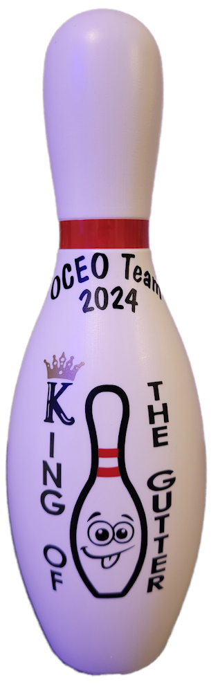 Custom Small Plastic Bowling Pins