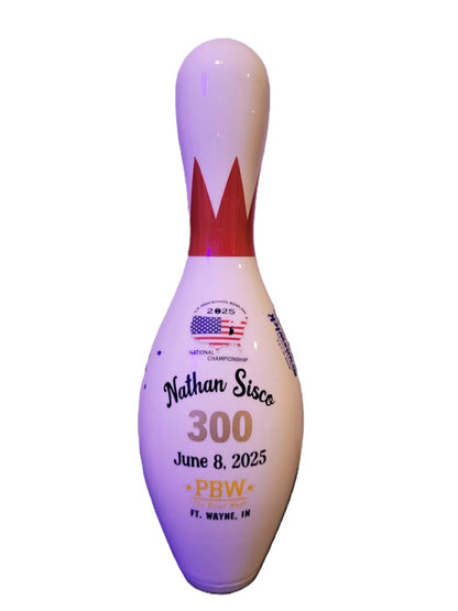 Custom Full-Size Regulation Bowling Pin