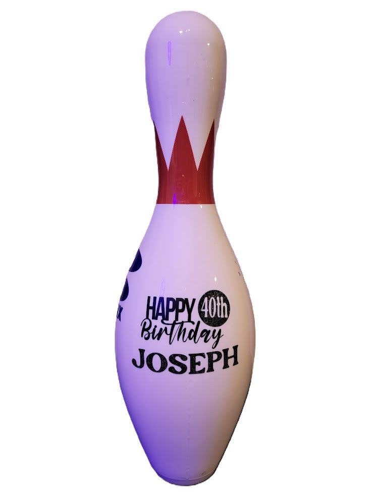Custom Full-Size Regulation Bowling Pin
