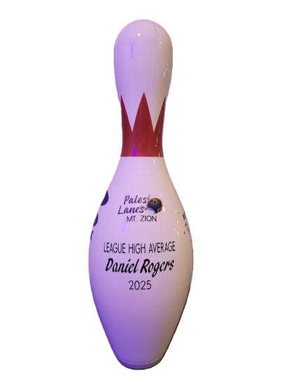 Custom Full-Size Regulation Bowling Pin