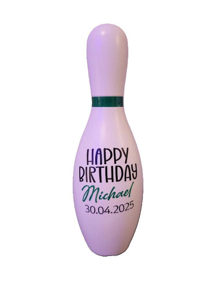 Custom Small Plastic Bowling Pins