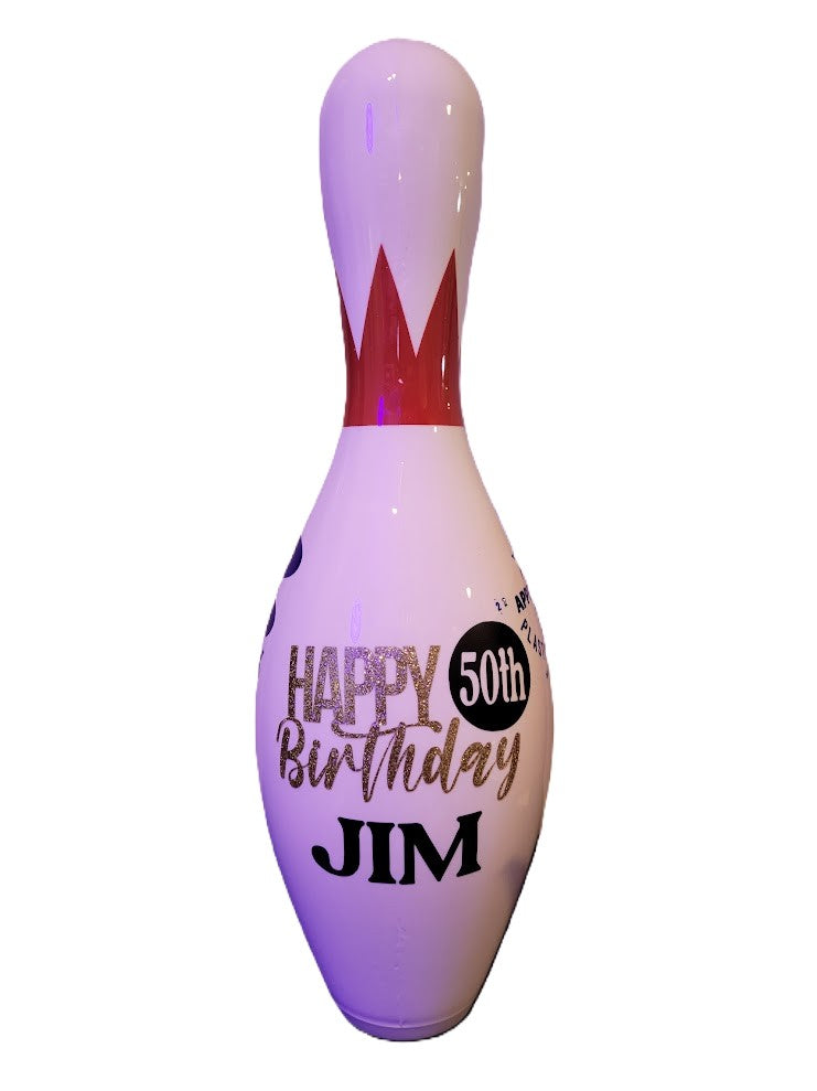 Custom Full-Size Regulation Bowling Pin