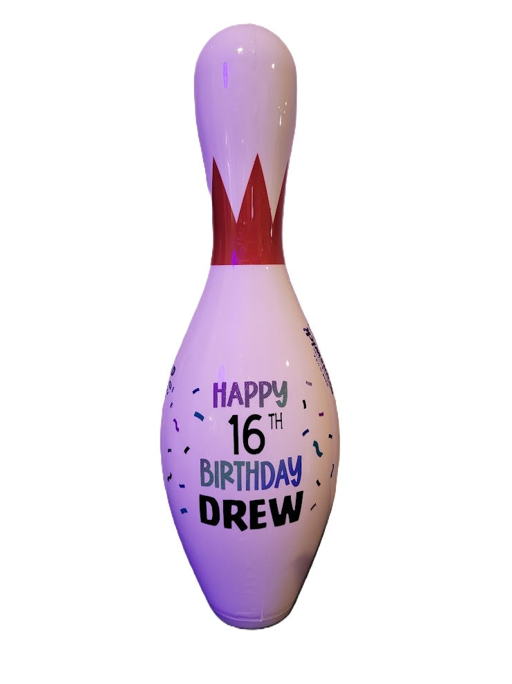 Custom Full-Size Regulation Bowling Pin