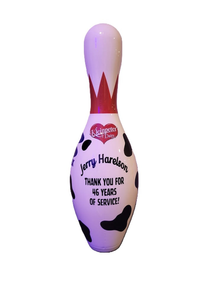Custom Full-Size Regulation Bowling Pin