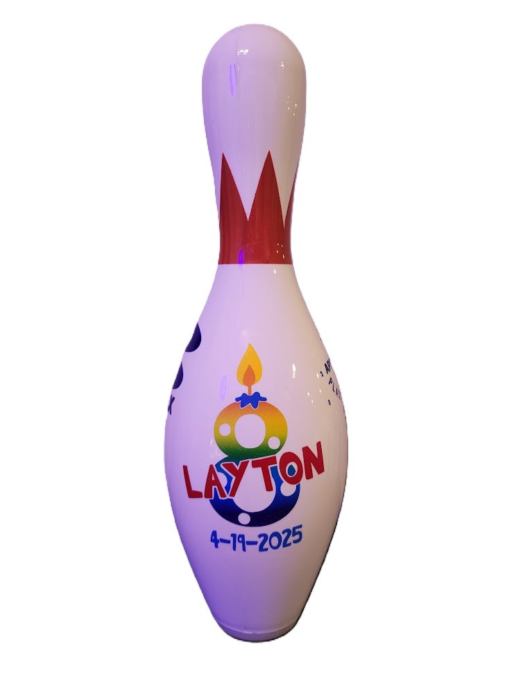 Custom Full-Size Regulation Bowling Pin