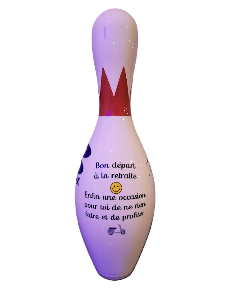 Custom Full-Size Regulation Bowling Pin
