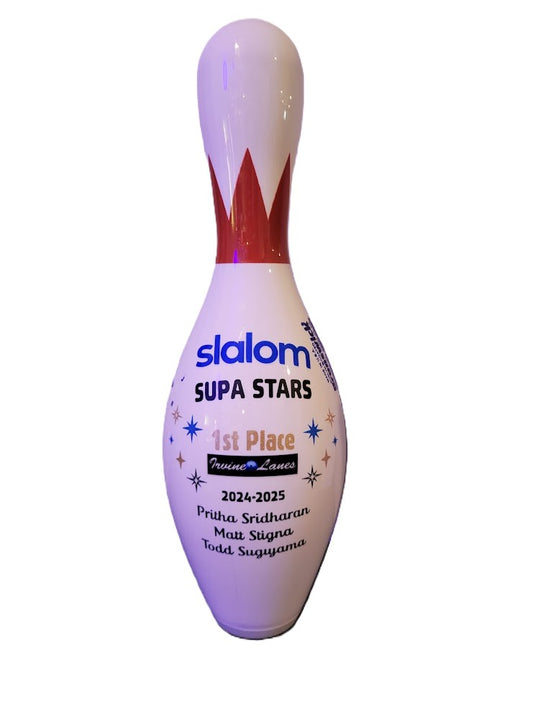 1st place bowling trophy