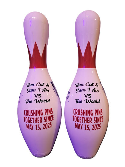 Custom Full-Size Regulation Bowling Pin