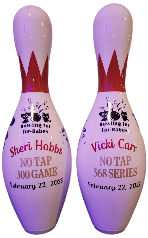 Custom Full-Size Regulation Bowling Pin