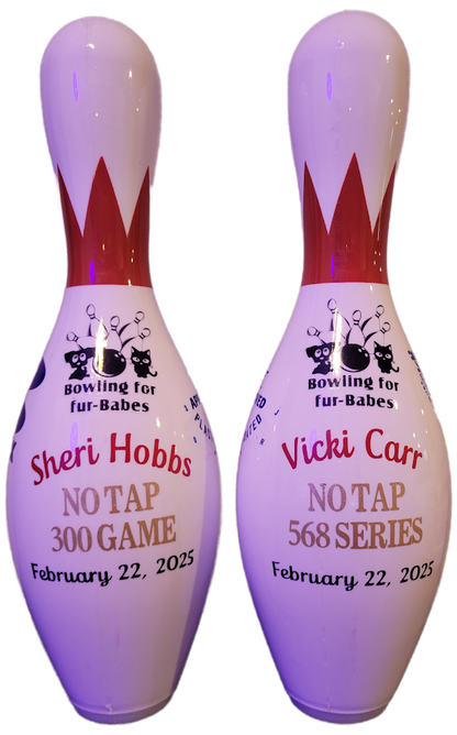 Custom Full-Size Regulation Bowling Pin