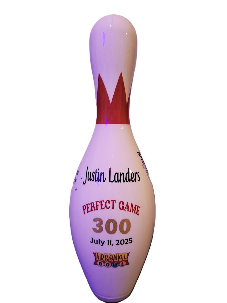 Custom Full-Size Regulation Bowling Pin