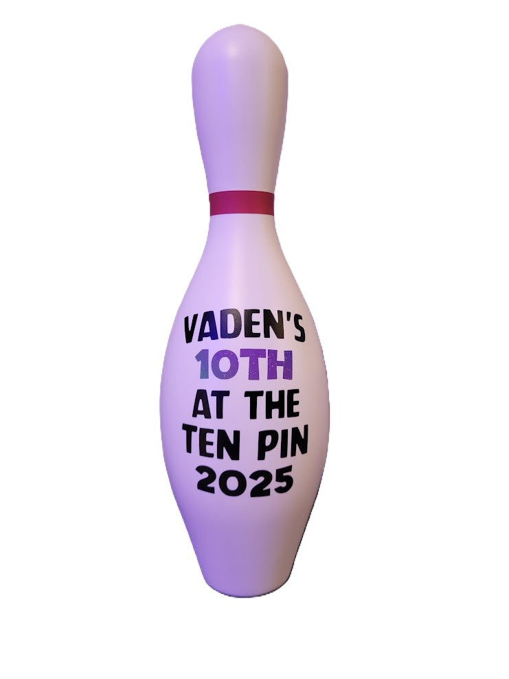 Custom Large Plastic Bowling Pins