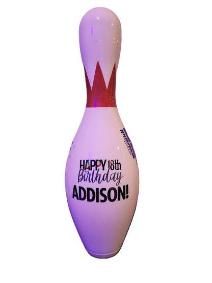 Custom Full-Size Regulation Bowling Pin