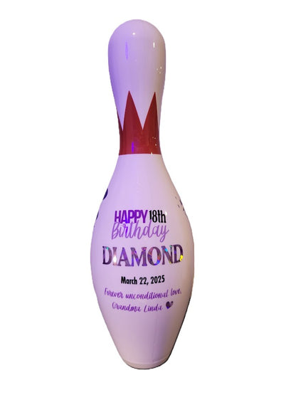 Custom Full-Size Regulation Bowling Pin