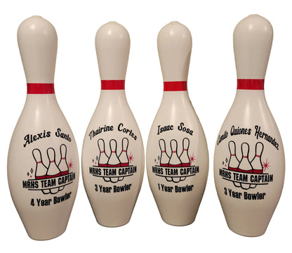High school bowling team captain