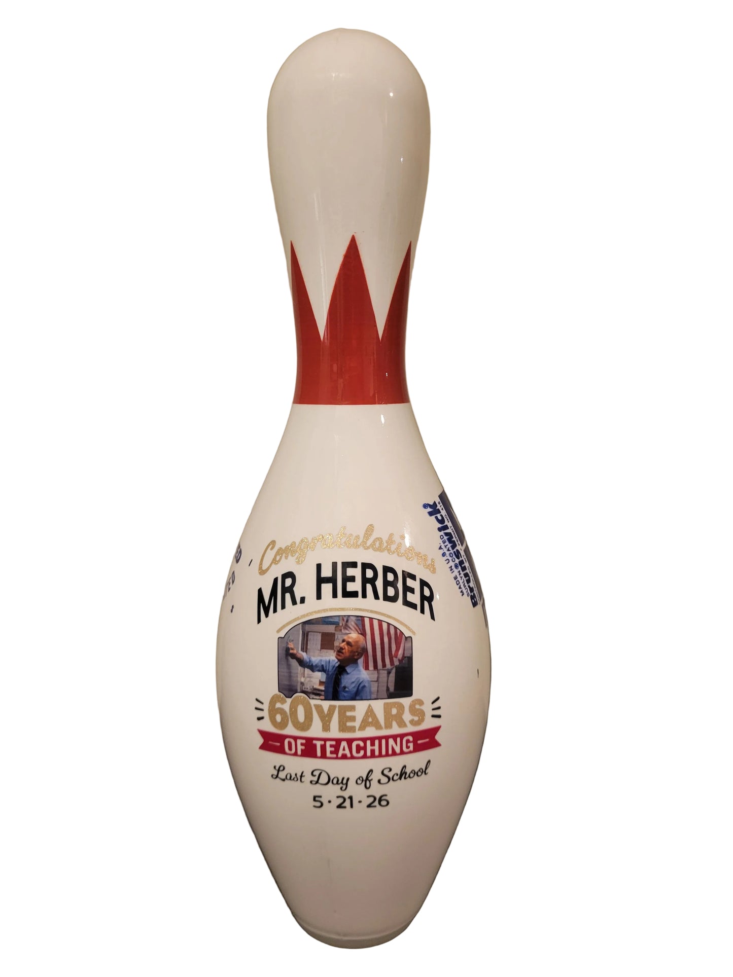 Retirement gift for bowler