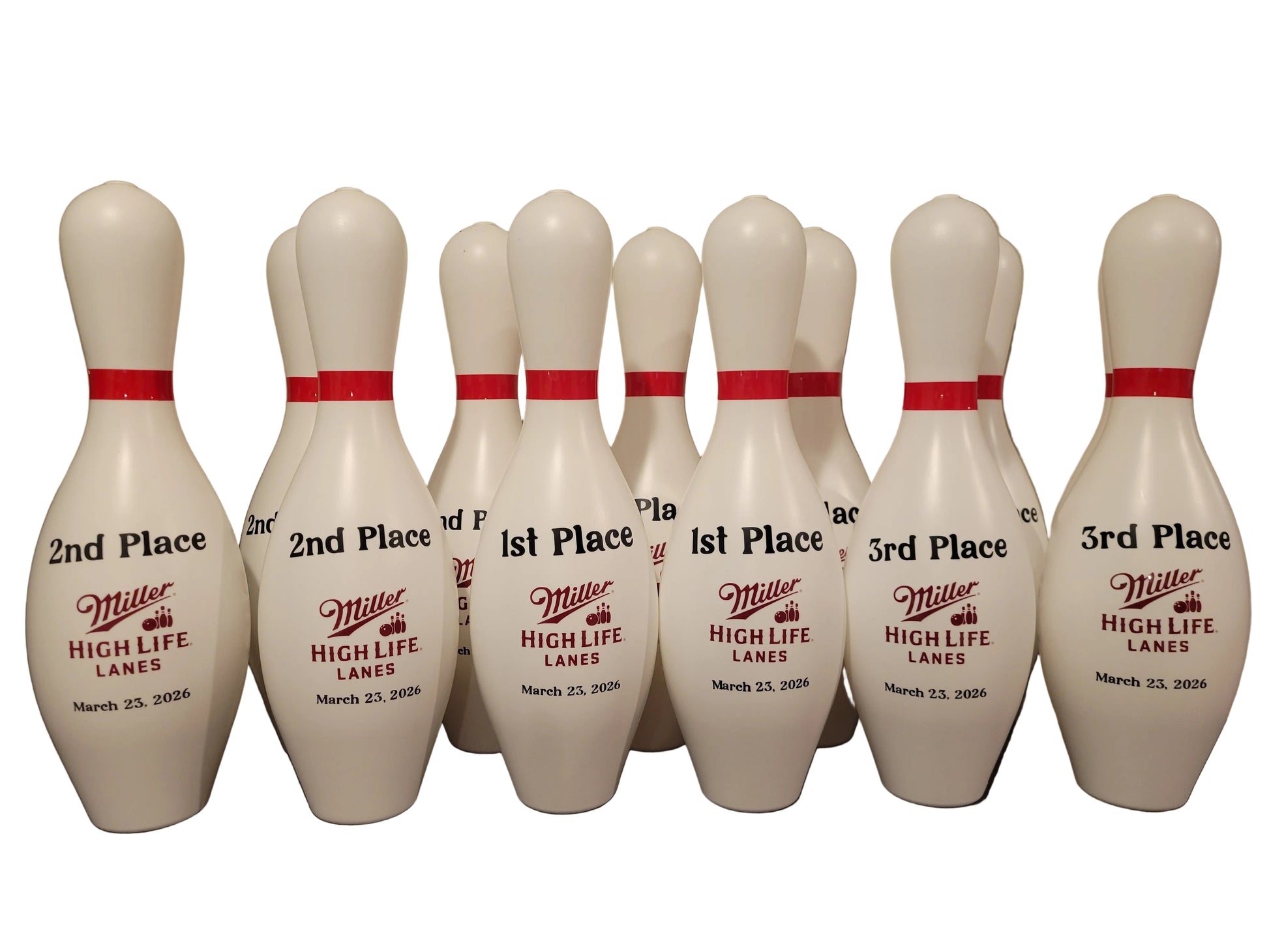 Bowling league trophy