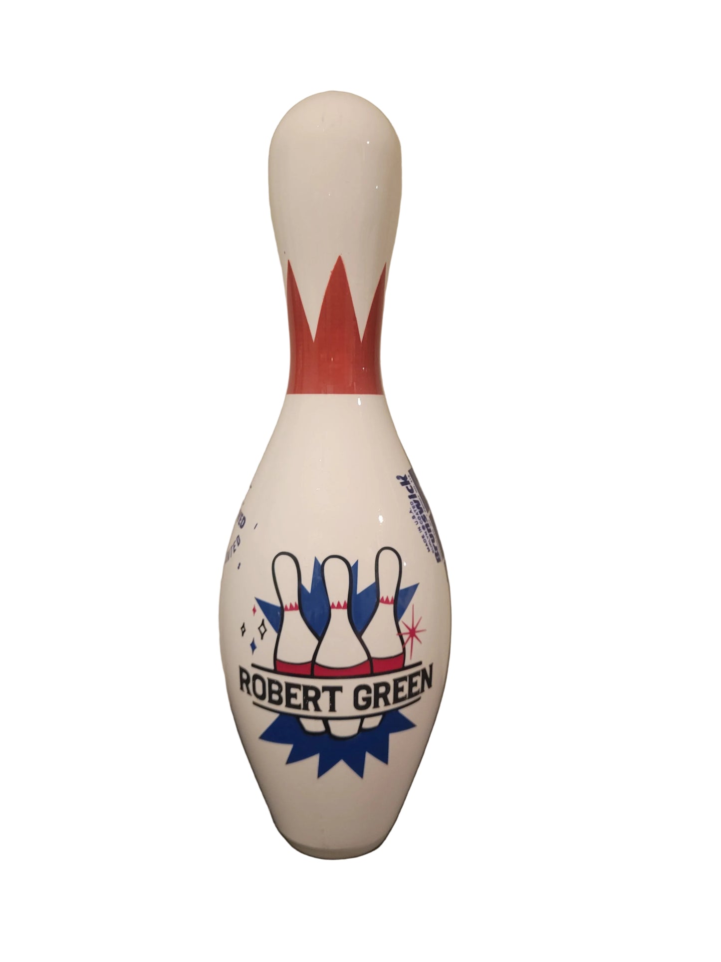 Custom bowling pin